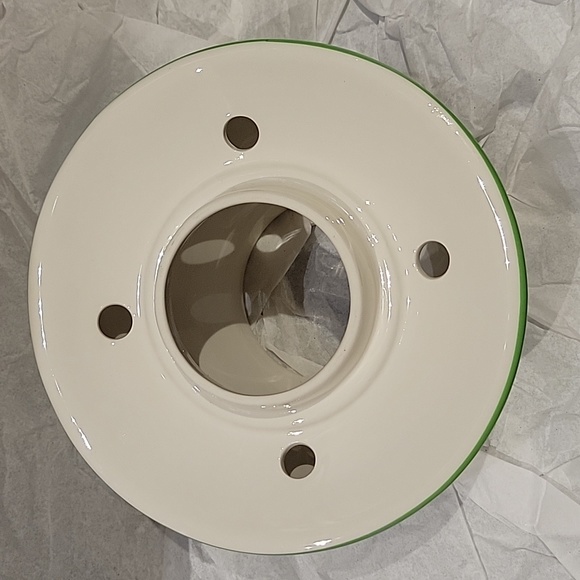 NWT in Box: Jar Candle Shade and Plate Set - Picture 5 of 7